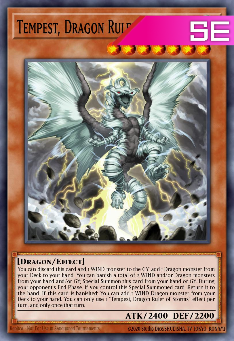 Tempest, Dragon Ruler of Storms - RA03-EN011 - 1st Edition - Secret Rare