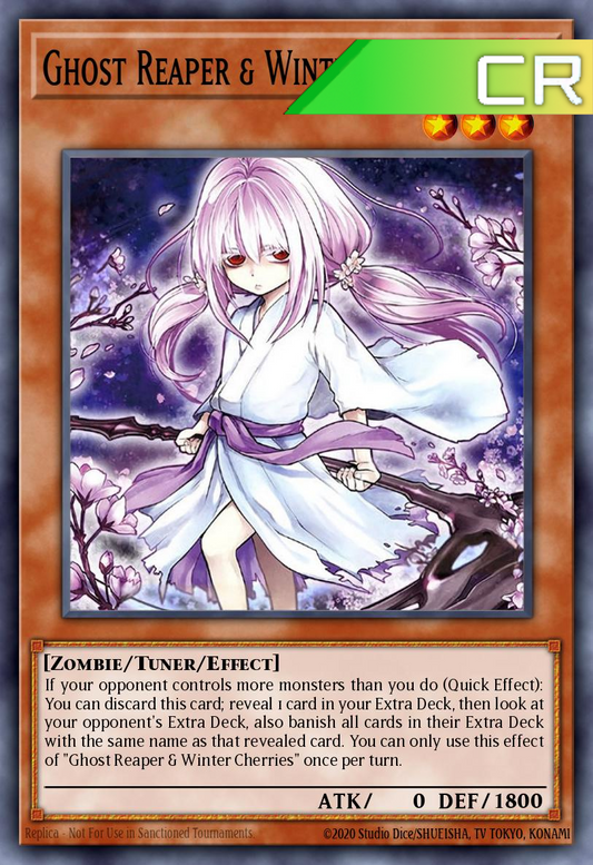 Ghost Reaper & Winter Cherries (Alternate Art) - RA03-EN014 - 1st Edition - Collector's Rare