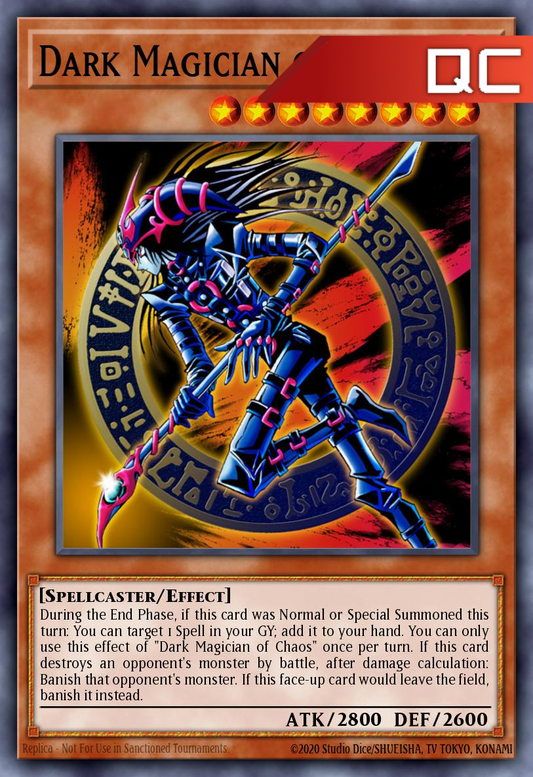 Dark Magician of Chaos - RA03-EN134 - 1st Edition - Quarter Century Secret Rare