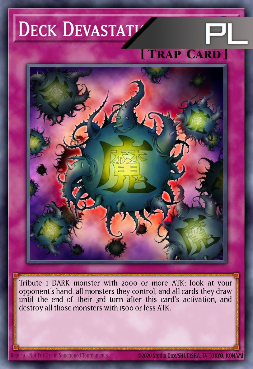 Deck Devastation Virus - RA03-EN150 - 1st Edition - Platinum Secret Rare