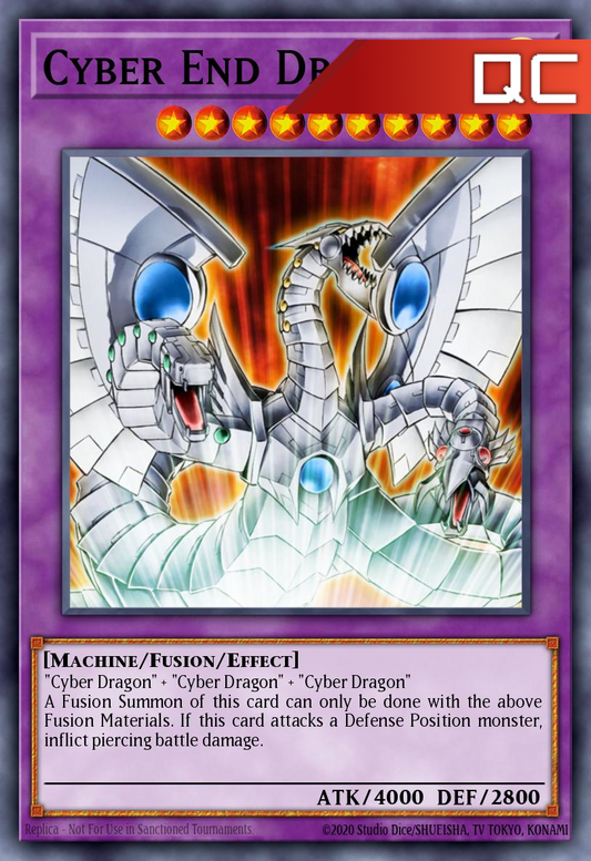 Cyber End Dragon - RA03-EN156 - 1st Edition - Quarter Century Secret Rare