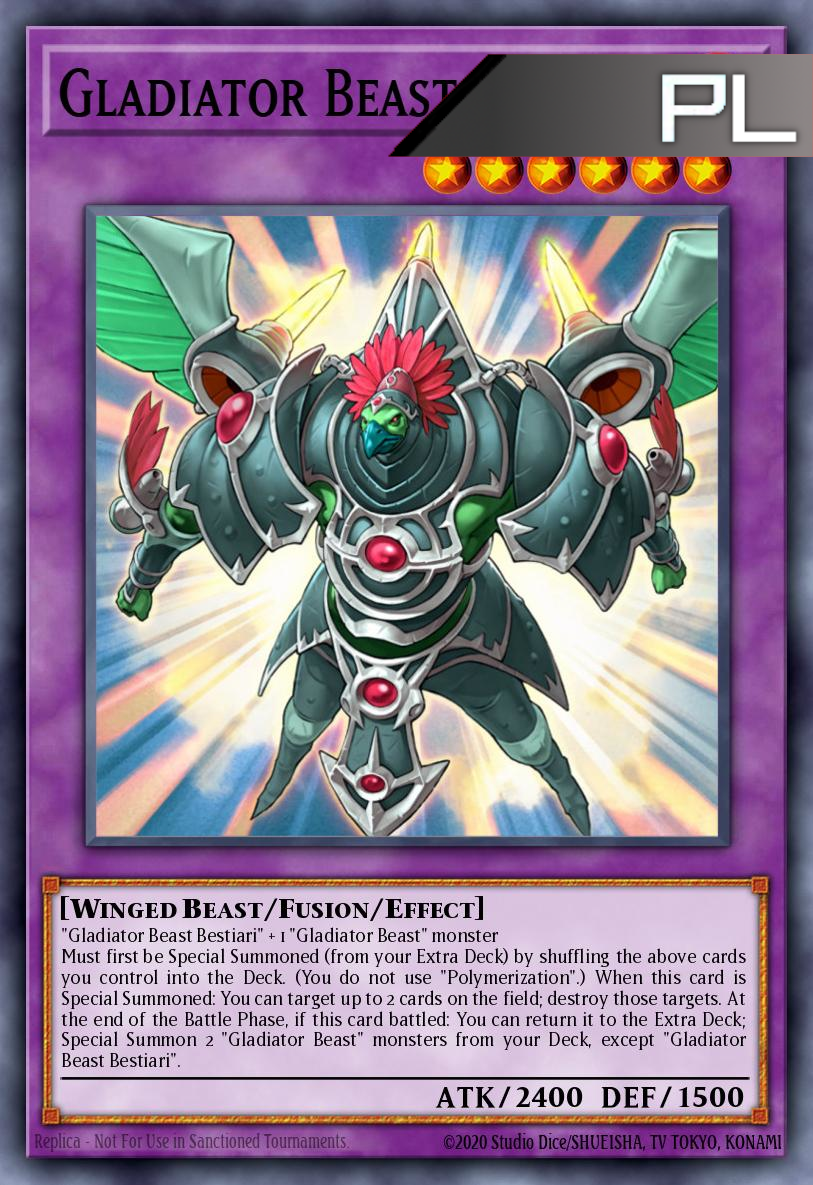 Gladiator Beast Gyzarus - RA03-EN198 - 1st Edition - Platinum Secret Rare