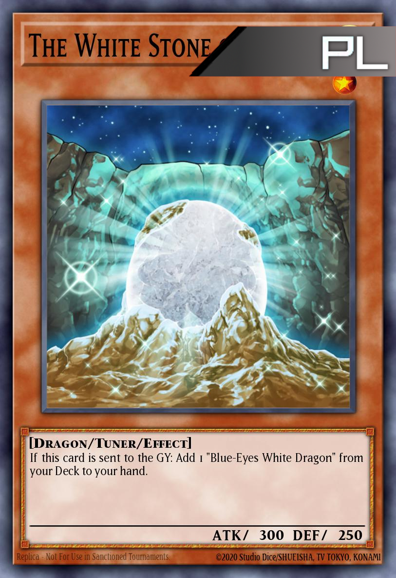 The White Stone of Legend - RA03-EN208 - 1st Edition - Platinum Secret Rare