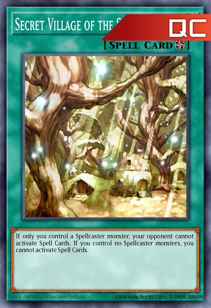 Secret Village of the Spellcasters - RA03-EN209 - 1st Edition - Quarter Century Secret Rare