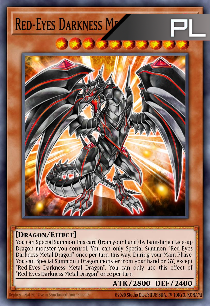 Red-Eyes Darkness Metal Dragon - RA03-EN212 - 1st Edition - Platinum Secret Rare