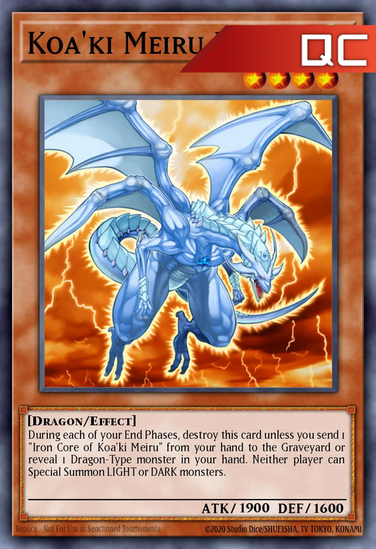 Koa'ki Meiru Drago - RA03-EN218 - 1st Edition - Quarter Century Secret Rare