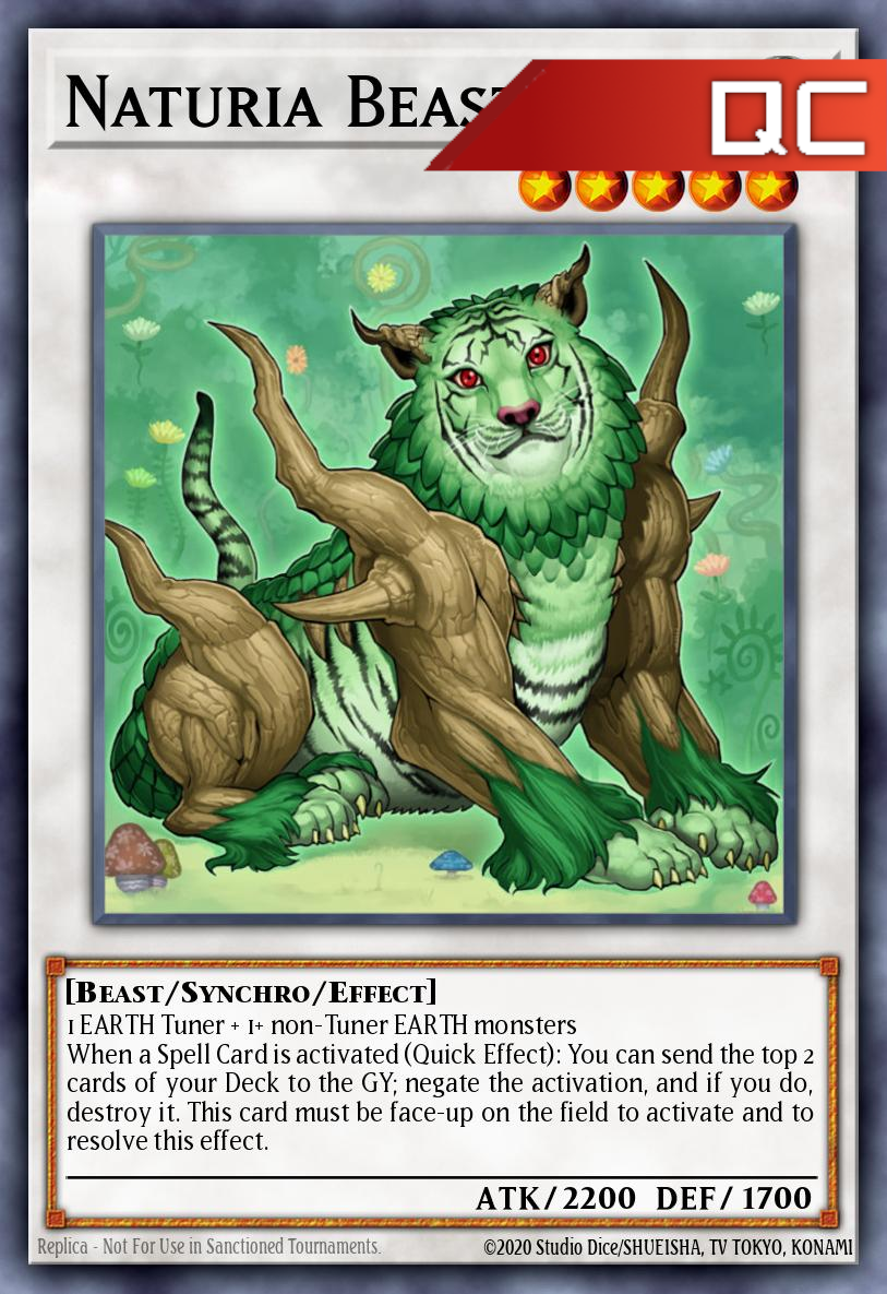 Naturia Beast - RA03-EN238 - 1st Edition - Quarter Century Secret Rare