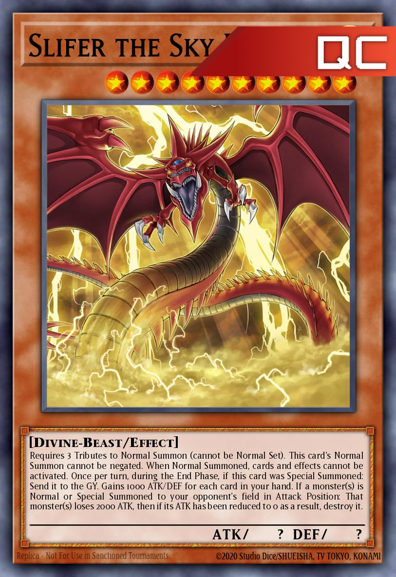 Slifer the Sky Dragon - RA03-EN244 - 1st Edition - Quarter Century Secret Rare