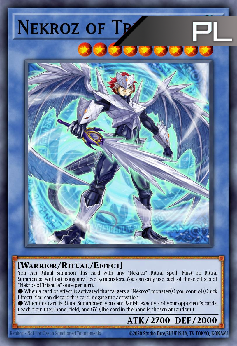 Nekroz of Trishula - RA03-EN261 - 1st Edition - Platinum Secret Rare