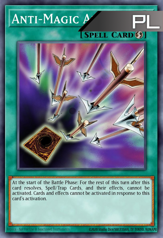 Anti-Magic Arrows - RA03-EN264 - 1st Edition - Platinum Secret Rare