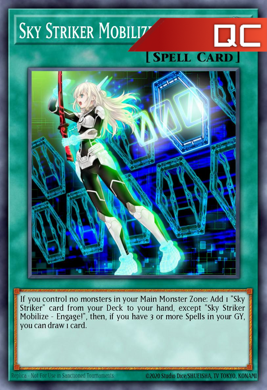 Sky Striker Mobilize - Engage! - RA03-EN269 - 1st Edition - Quarter Century Secret Rare