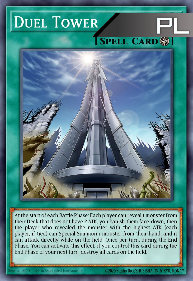 Duel Tower - RA03-EN273 - 1st Edition - Platinum Secret Rare