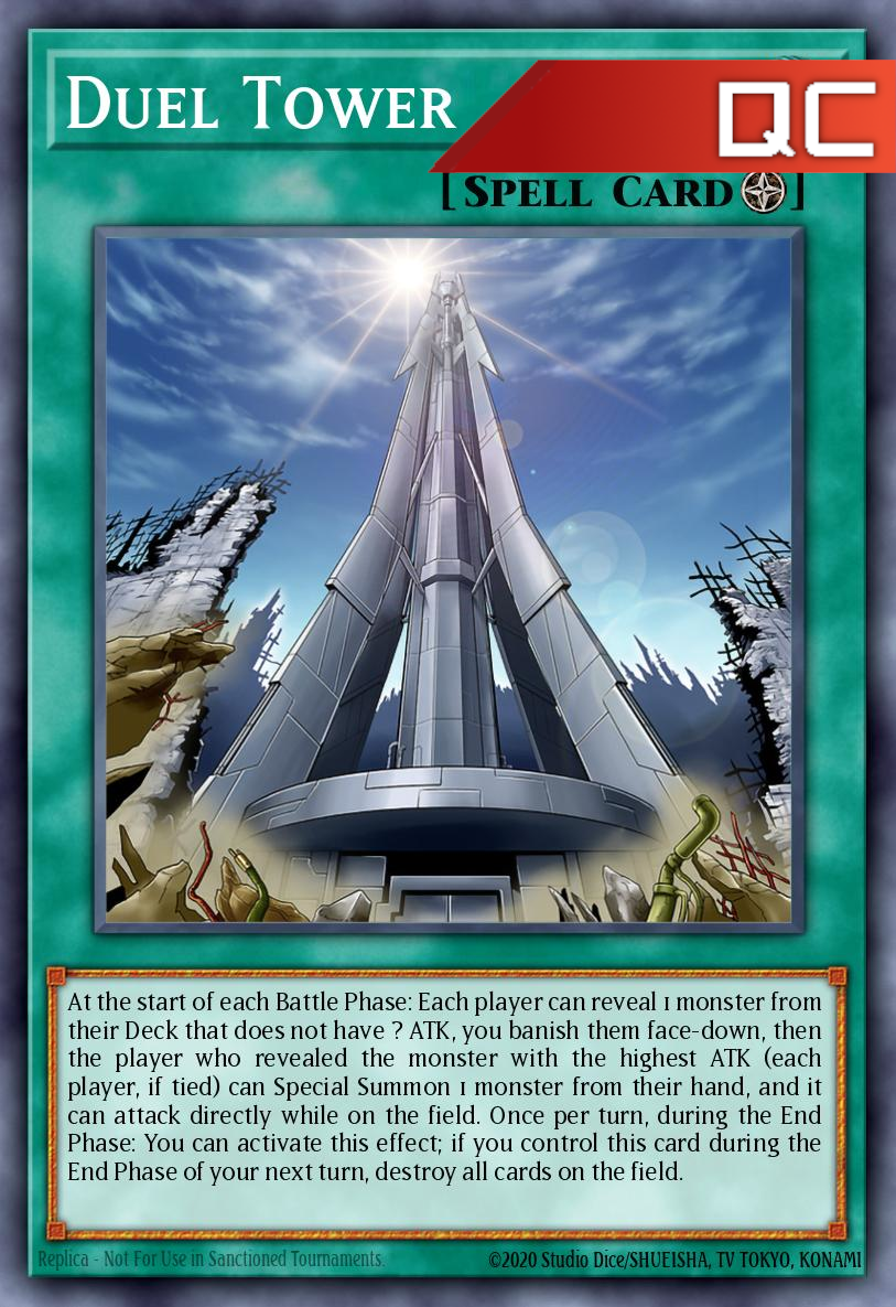 Duel Tower - RA03-EN273 - 1st Edition - Quarter Century Secret Rare