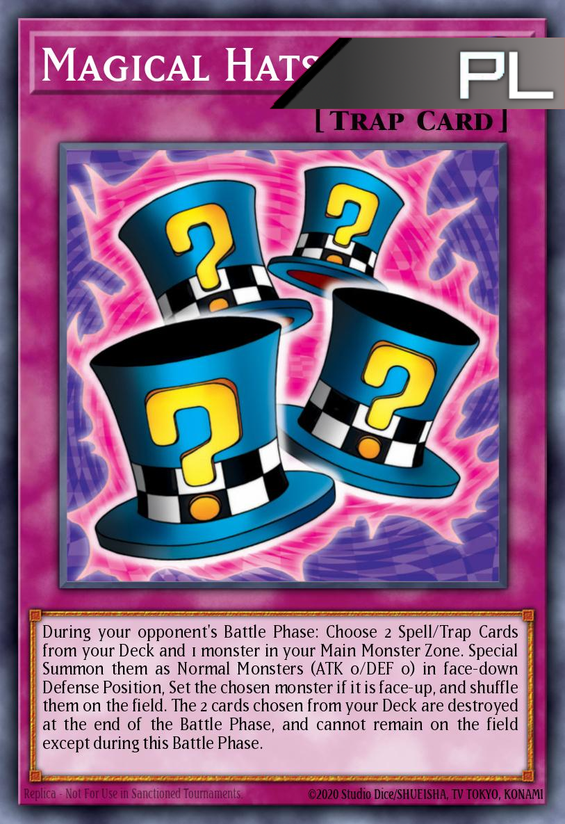 Magical Hats - RA03-EN107 - 1st Edition - Platinum Secret Rare