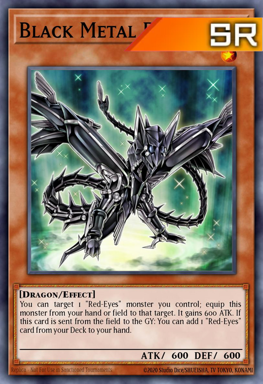Black Metal Dragon - RA04-EN016 - 1st Edition - Super Rare