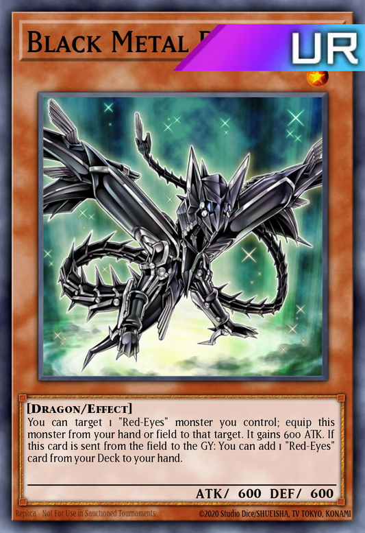Black Metal Dragon - RA04-EN016 - 1st Edition - Ultra Rare