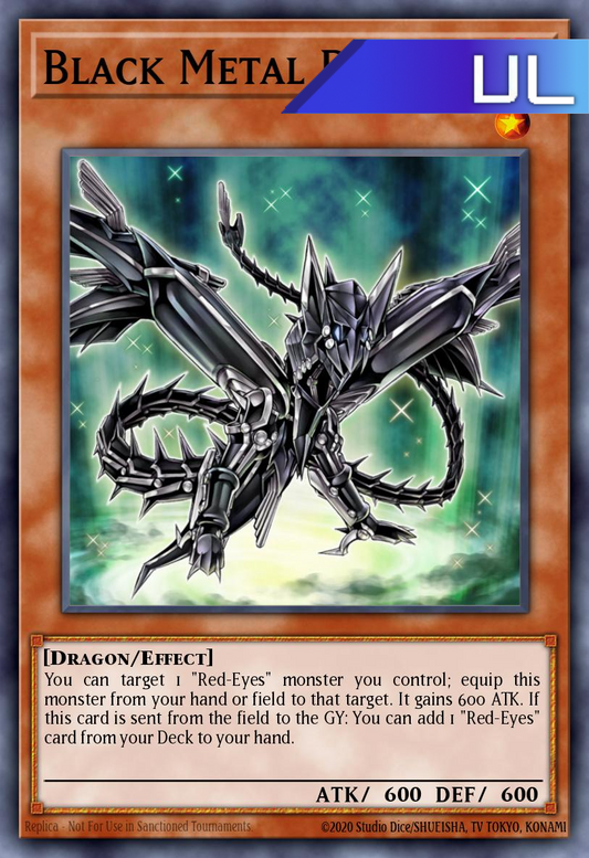 Black Metal Dragon - RA04-EN016 - 1st Edition - Ultimate Rare