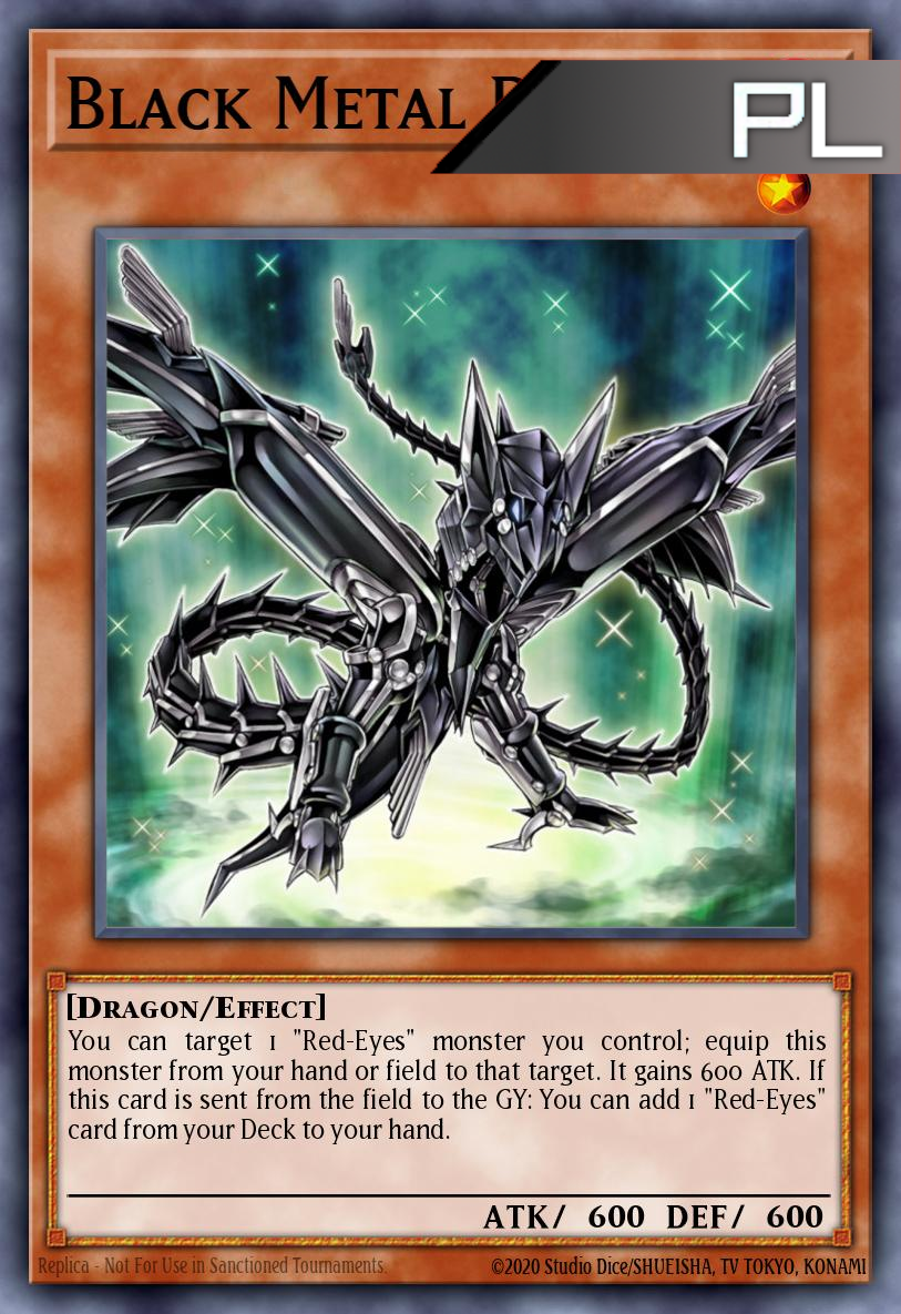 Black Metal Dragon - RA04-EN016 - 1st Edition - Platinum Secret Rare