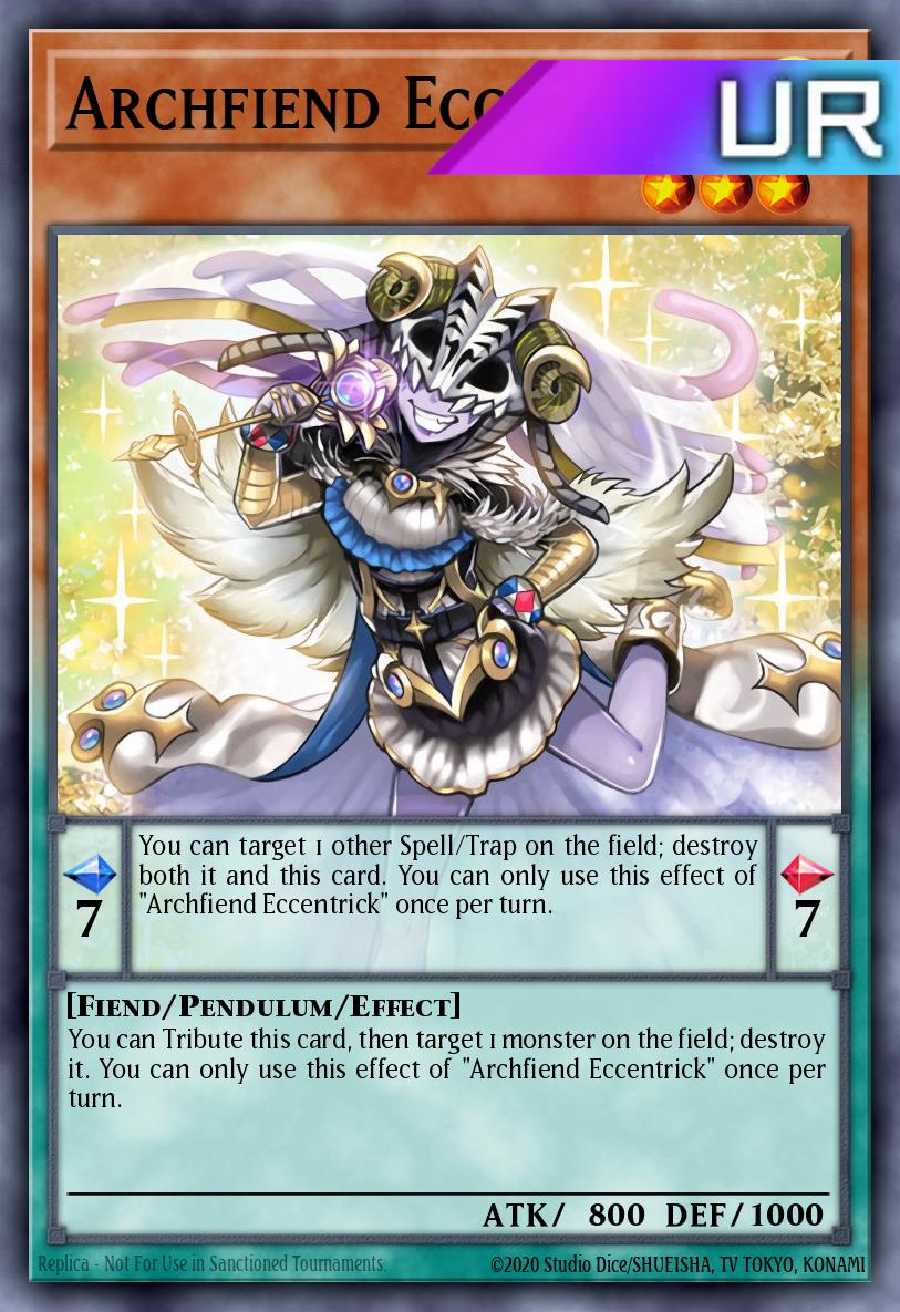 Archfiend Eccentrick - RA04-EN017 - 1st Edition - Ultra Rare