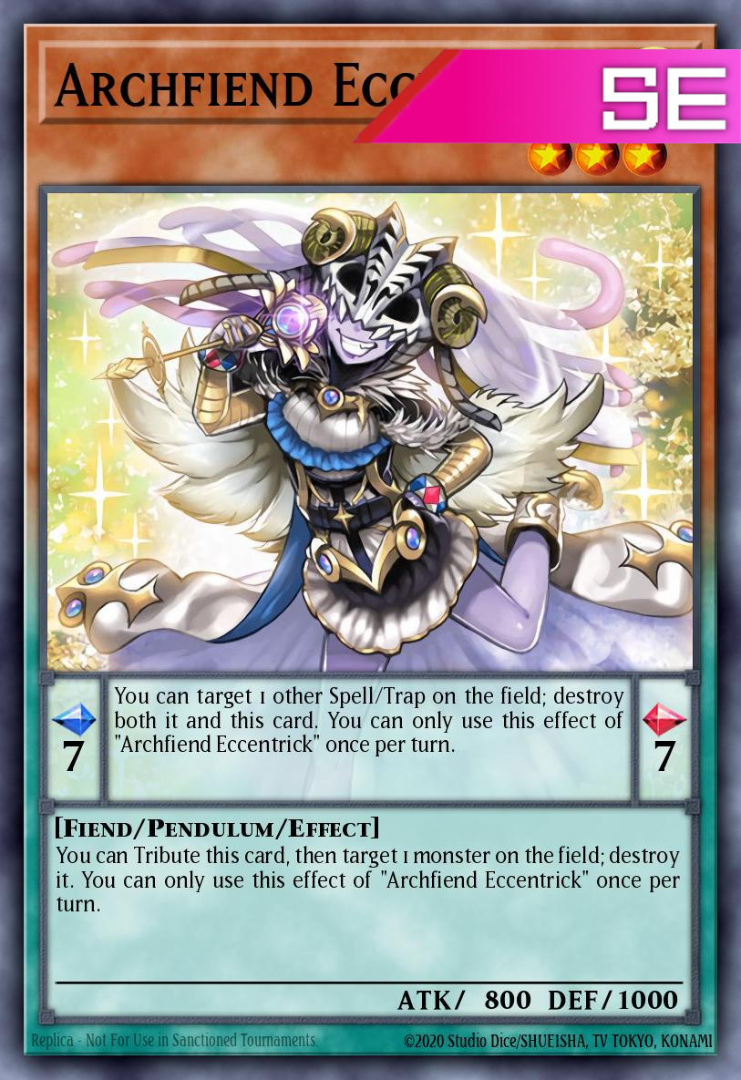 Archfiend Eccentrick - RA04-EN017 - 1st Edition - Secret Rare