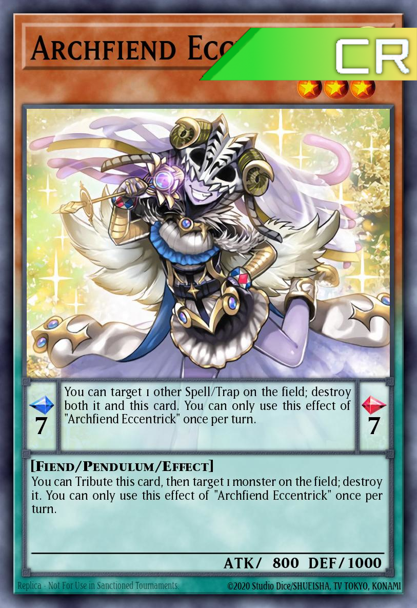 Archfiend Eccentrick - RA04-EN017 - 1st Edition - Collector's Rare