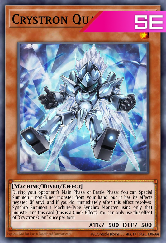 Crystron Quan - RA04-EN021 - 1st Edition - Secret Rare