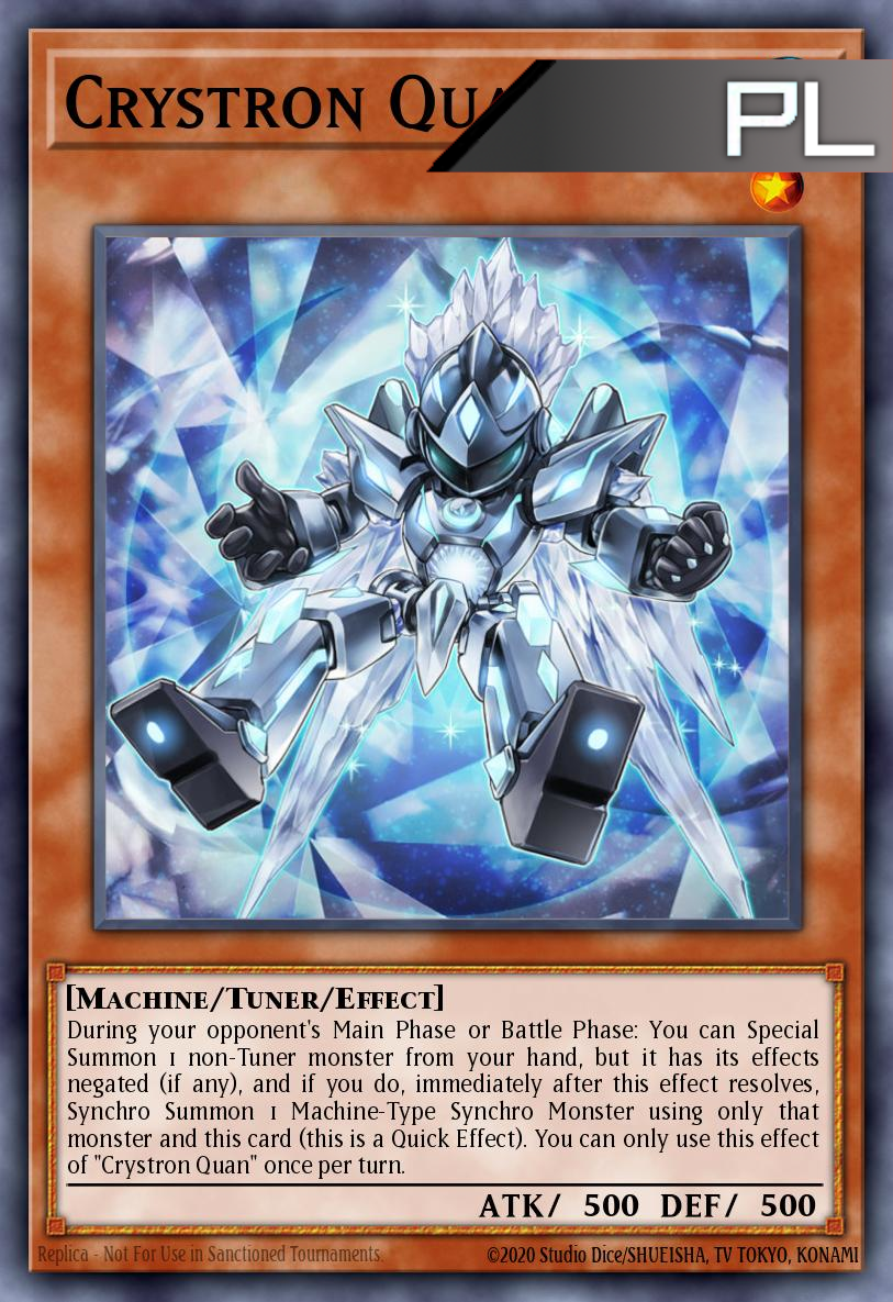 Crystron Quan - RA04-EN021 - 1st Edition - Platinum Secret Rare