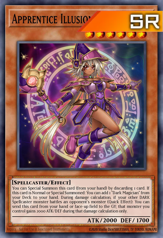 Apprentice Illusion Magician - RA04-EN023 - 1st Edition - Super Rare