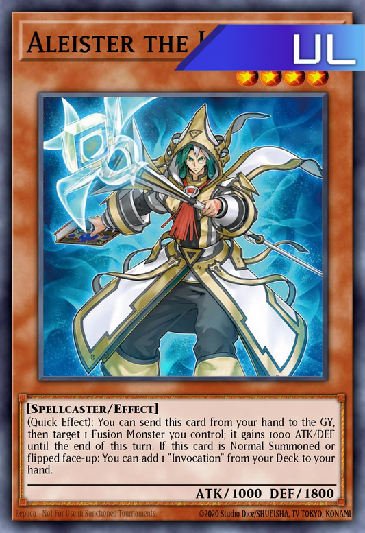 Aleister the Invoker (Alternate Art) - RA04-EN024 - 1st Edition - Ultimate Rare