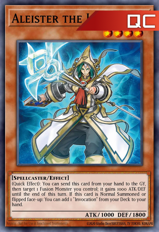 Aleister the Invoker (Alternate Art) - RA04-EN024 - 1st Edition - Quarter Century Secret Rare