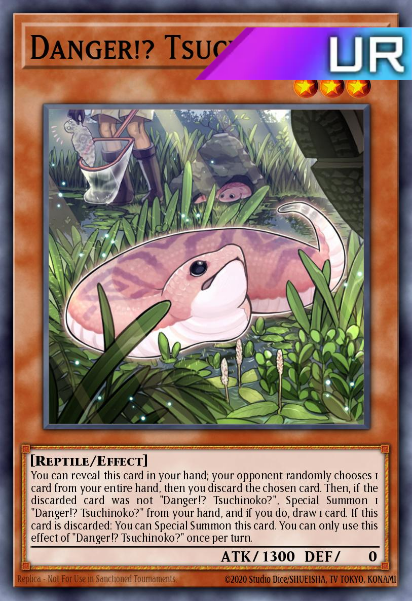 Danger!? Tsuchinoko? - RA04-EN027 - 1st Edition - Ultra Rare