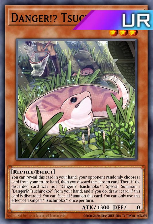 Danger!? Tsuchinoko? - RA04-EN027 - 1st Edition - Ultra Rare