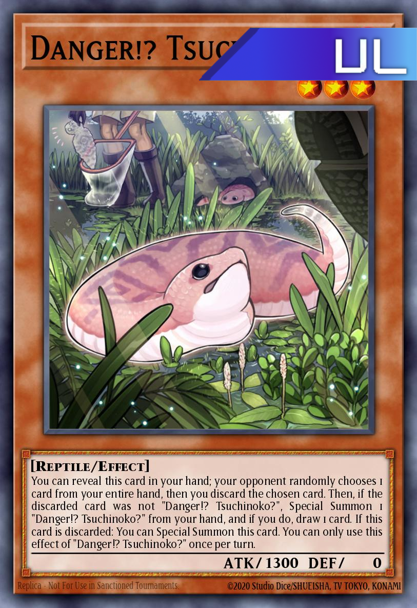 Danger!? Tsuchinoko? - RA04-EN027 - 1st Edition - Ultimate Rare