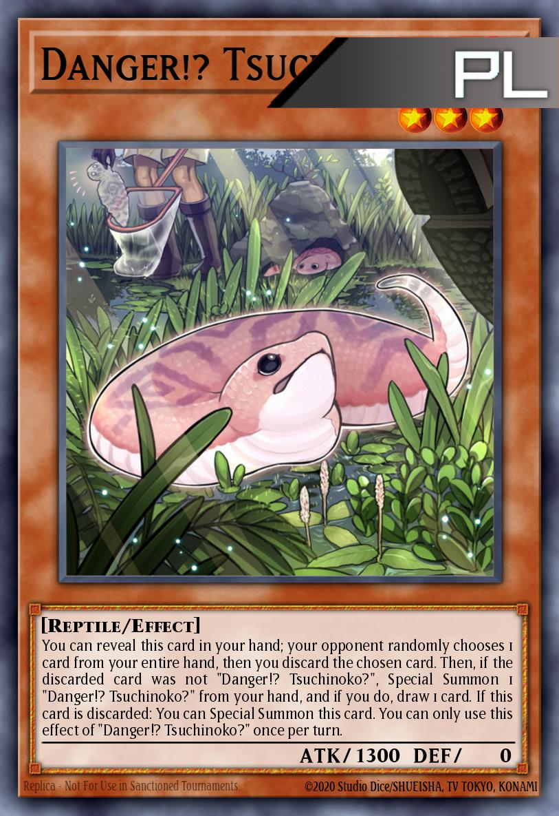 Danger!? Tsuchinoko? - RA04-EN027 - 1st Edition - Platinum Secret Rare