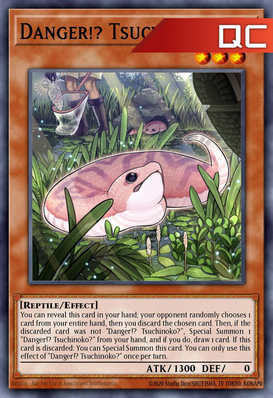 Danger!? Tsuchinoko? - RA04-EN027 - 1st Edition - Quarter Century Secret Rare