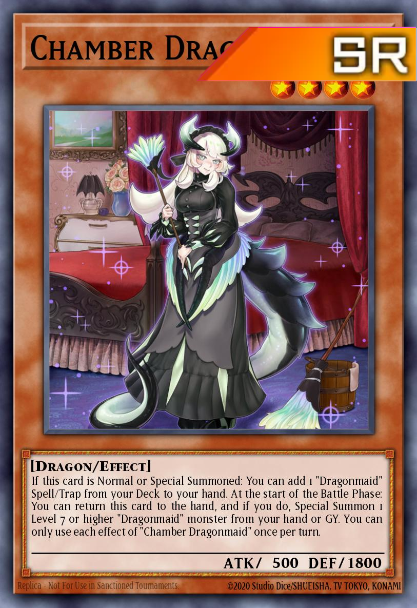 Chamber Dragonmaid - RA04-EN032 - 1st Edition - Super Rare