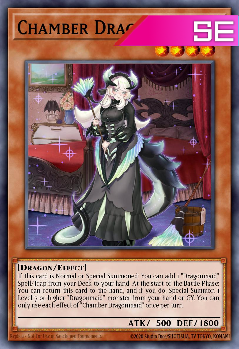 Chamber Dragonmaid - RA04-EN032 - 1st Edition - Secret Rare