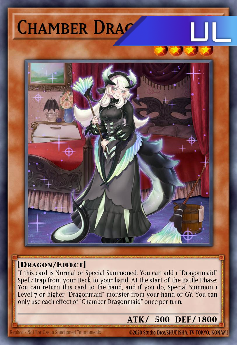 Chamber Dragonmaid - RA04-EN032 - 1st Edition - Ultimate Rare