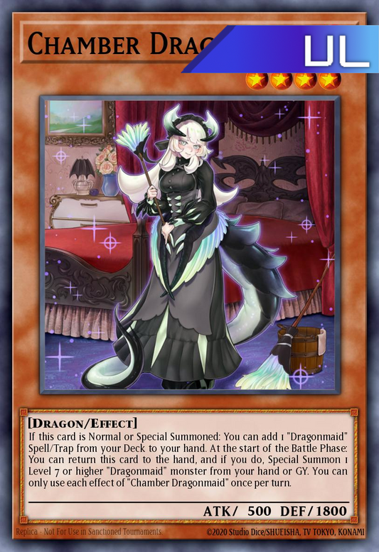 Chamber Dragonmaid - RA04-EN032 - 1st Edition - Ultimate Rare