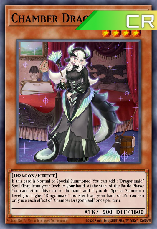 Chamber Dragonmaid - RA04-EN032 - 1st Edition - Collector's Rare