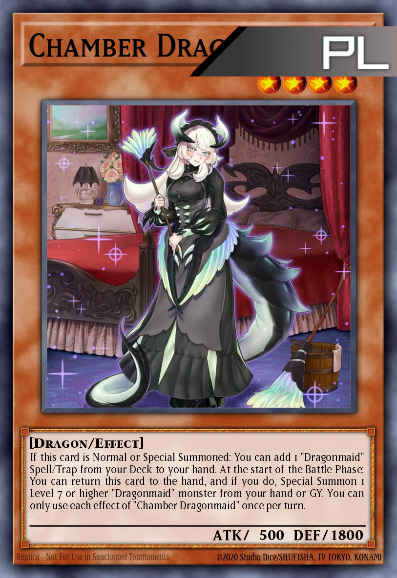 Chamber Dragonmaid - RA04-EN032 - 1st Edition - Platinum Secret Rare