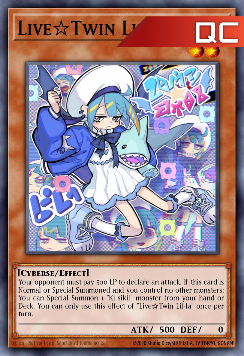 Live?Twin Lil-la - RA04-EN036 - 1st Edition - Quarter Century Secret Rare