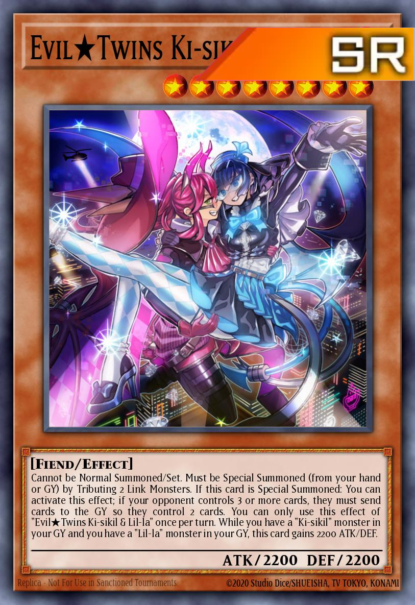 Evil?Twins Ki-sikil & Lil-la - RA04-EN037 - 1st Edition - Super Rare