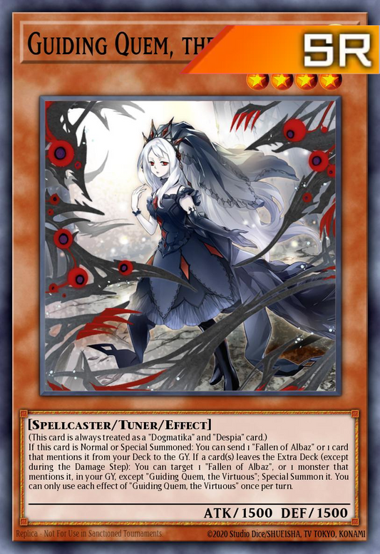 Guiding Quem, the Virtuous - RA04-EN043 - 1st Edition - Super Rare