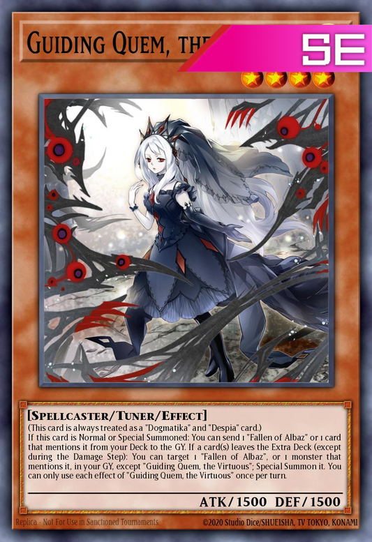 Guiding Quem, the Virtuous - RA04-EN043 - 1st Edition - Secret Rare
