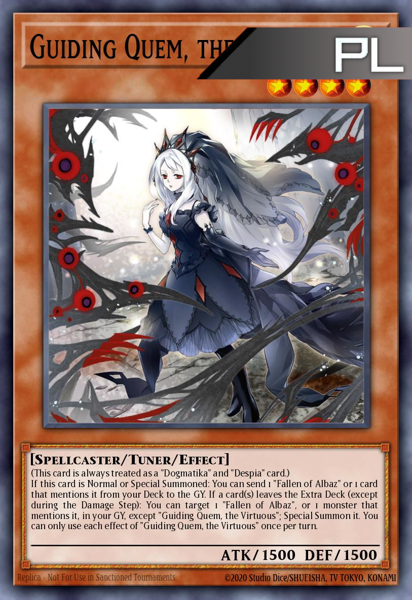 Guiding Quem, the Virtuous - RA04-EN043 - 1st Edition - Platinum Secret Rare