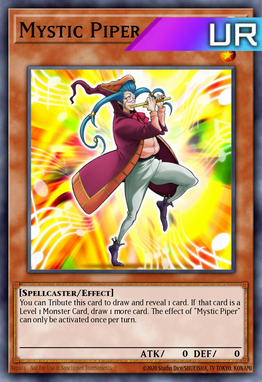 Mystic Piper - RA04-EN005 - 1st Edition - Ultra Rare