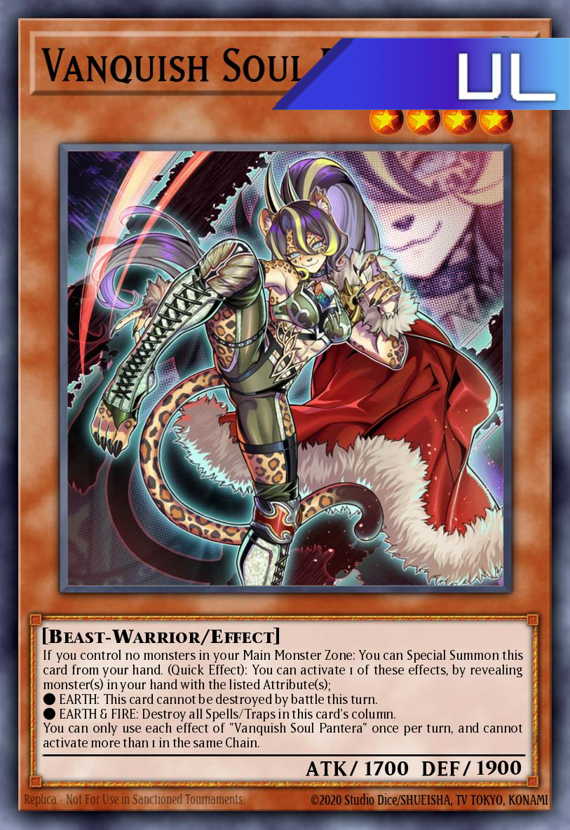 Vanquish Soul Pantera - RA04-EN044 - 1st Edition - Ultimate Rare