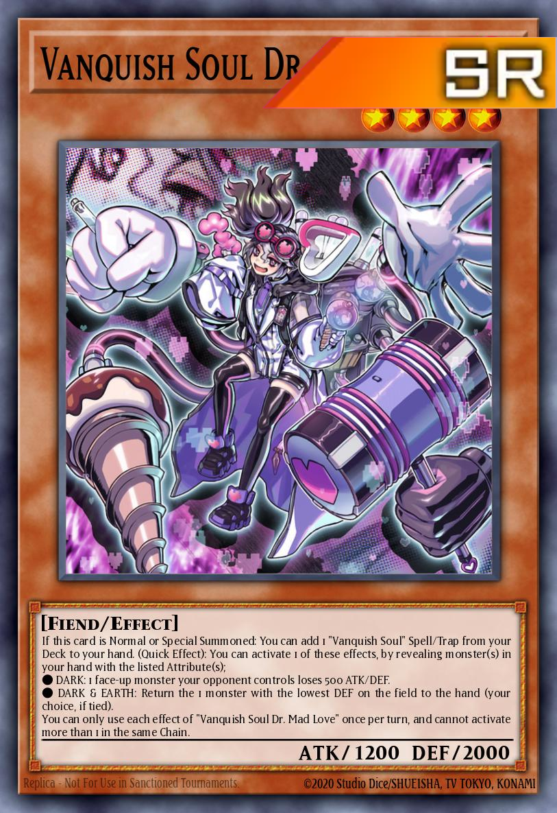 Vanquish Soul Dr. Mad Love - RA04-EN045 - 1st Edition - Super Rare