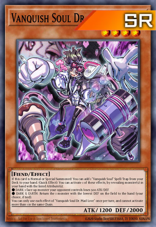 Vanquish Soul Dr. Mad Love - RA04-EN045 - 1st Edition - Super Rare